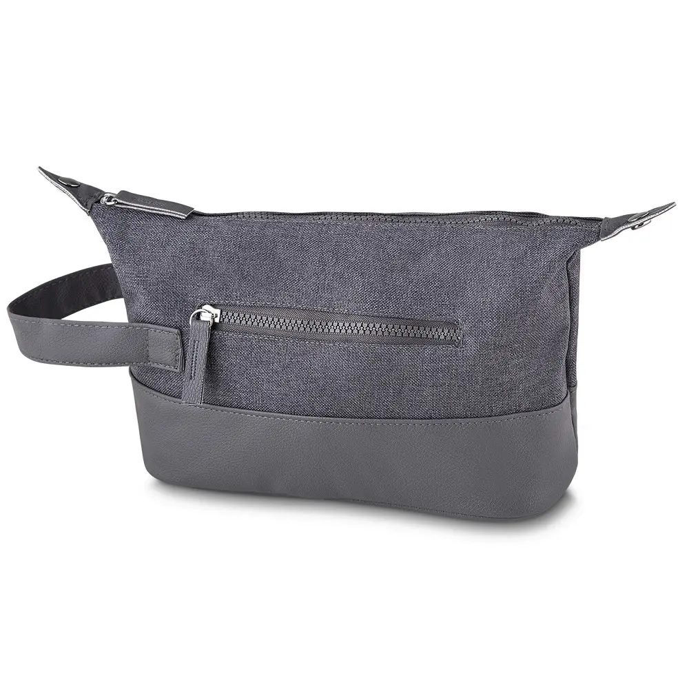 [06440008401] Nécessaire em Poliéster 600D e PU  (Cinza 06, 40 - Transfer Têxtil, 1)