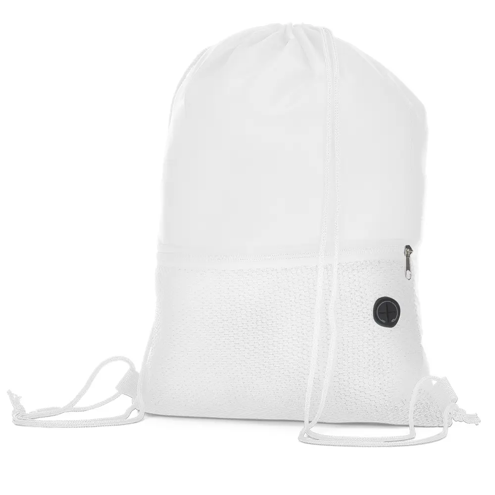 [05460002401] Sacola/Mochila Poliéster 210D  (Branco 05, 40 - Transfer Têxtil, 1)