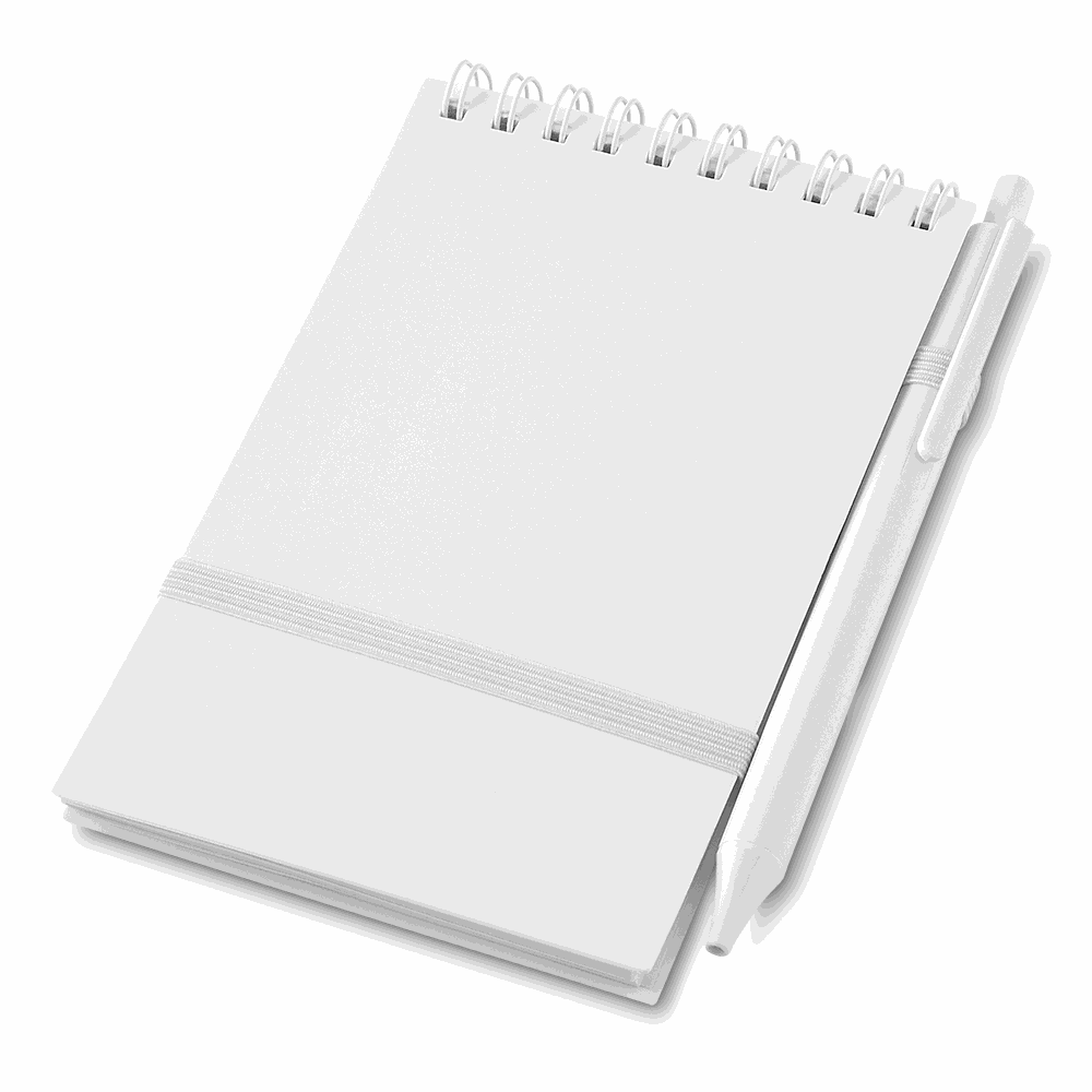 [05150012021] Mini Caderno A6 Capa em PP com caneta  (1)