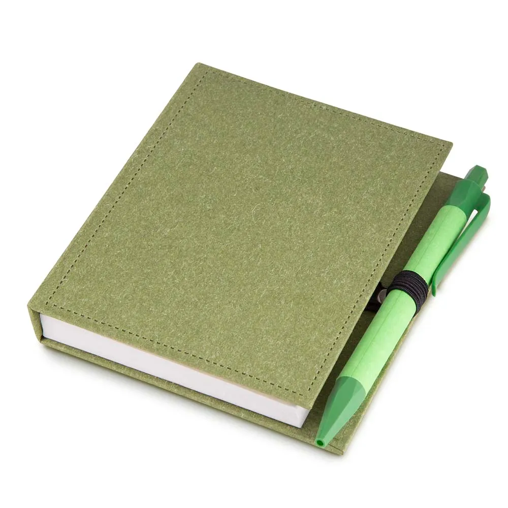 Mini Caderno A6 com caneta