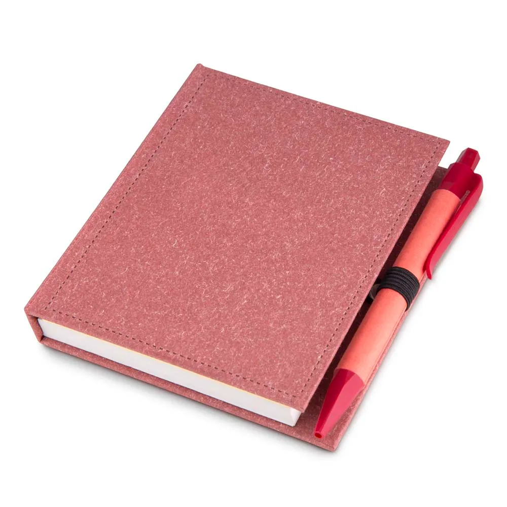 Mini Caderno A6 com caneta