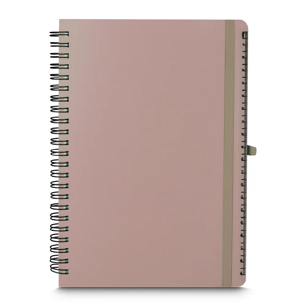[75160004021] Caderno A5 Capa em PP de anotações  (Bege 75, 1)