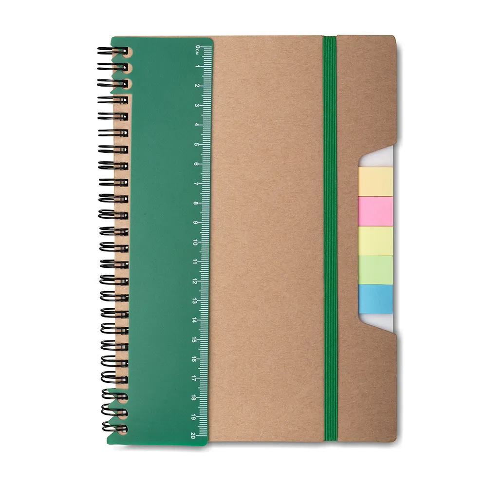 Caderno A5 Capa em Papel Kraft 