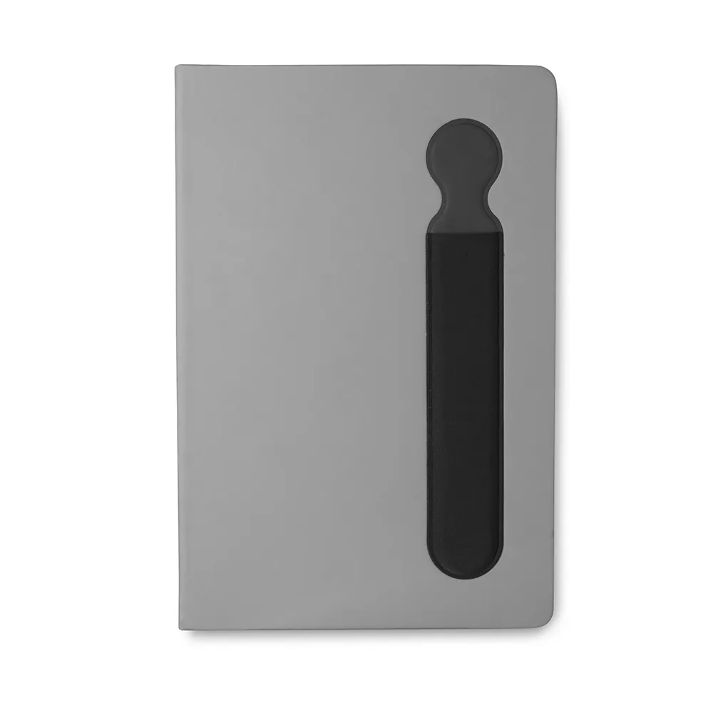 [06160012021] Caderno A5 Capa em PU  (Cinza 06, 1)