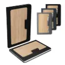Caderno A5 Capa em RPET e Bambu 