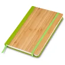 Caderno A5 Capa em Bambu e PU 