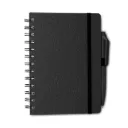 Caderno B6 Capa em ABS com Caneta 