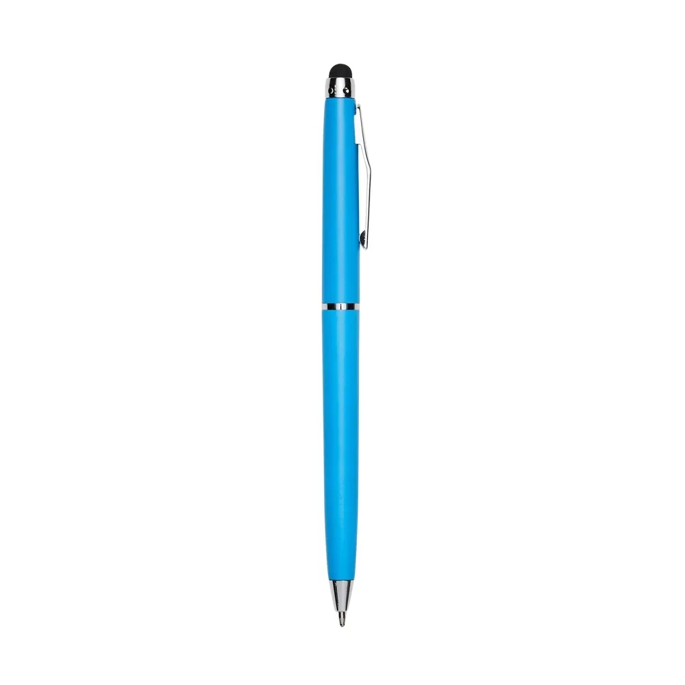 [03100007011] Caneta Plástica Touch  (Azul Claro 03, 01 - Tampografia A, 1)