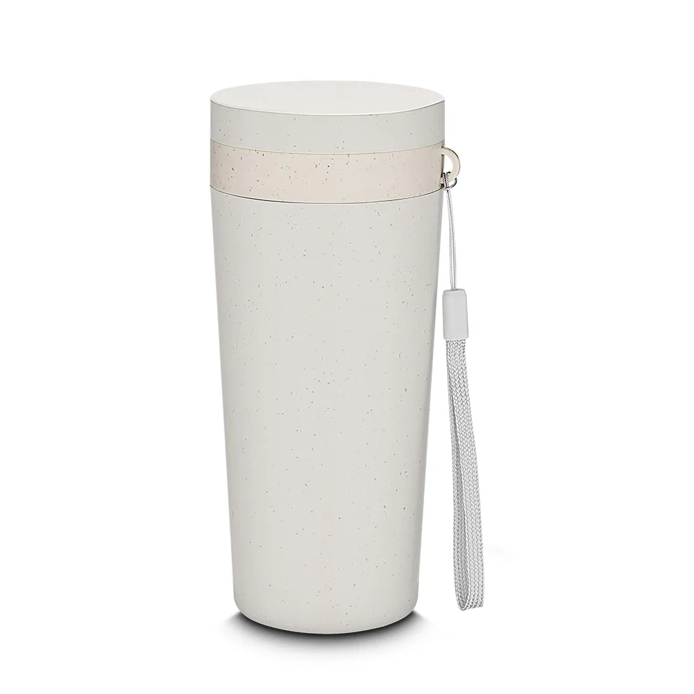 [75060008021] Copo Plástico em Fibra de Trigo 300ml  (Bege 75, 1)