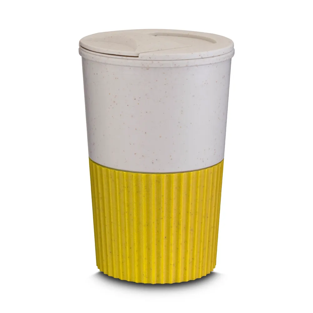 Copo Plástico em Fibra de Trigo 400ml 