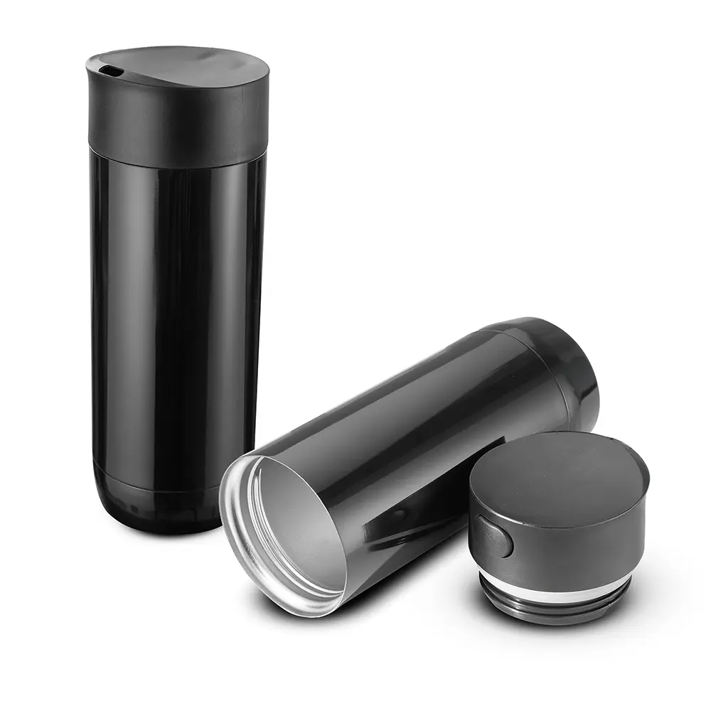 [14580037021] Garrafa Térmica  450ml   (02 - Silk Cilíndrico, 1)