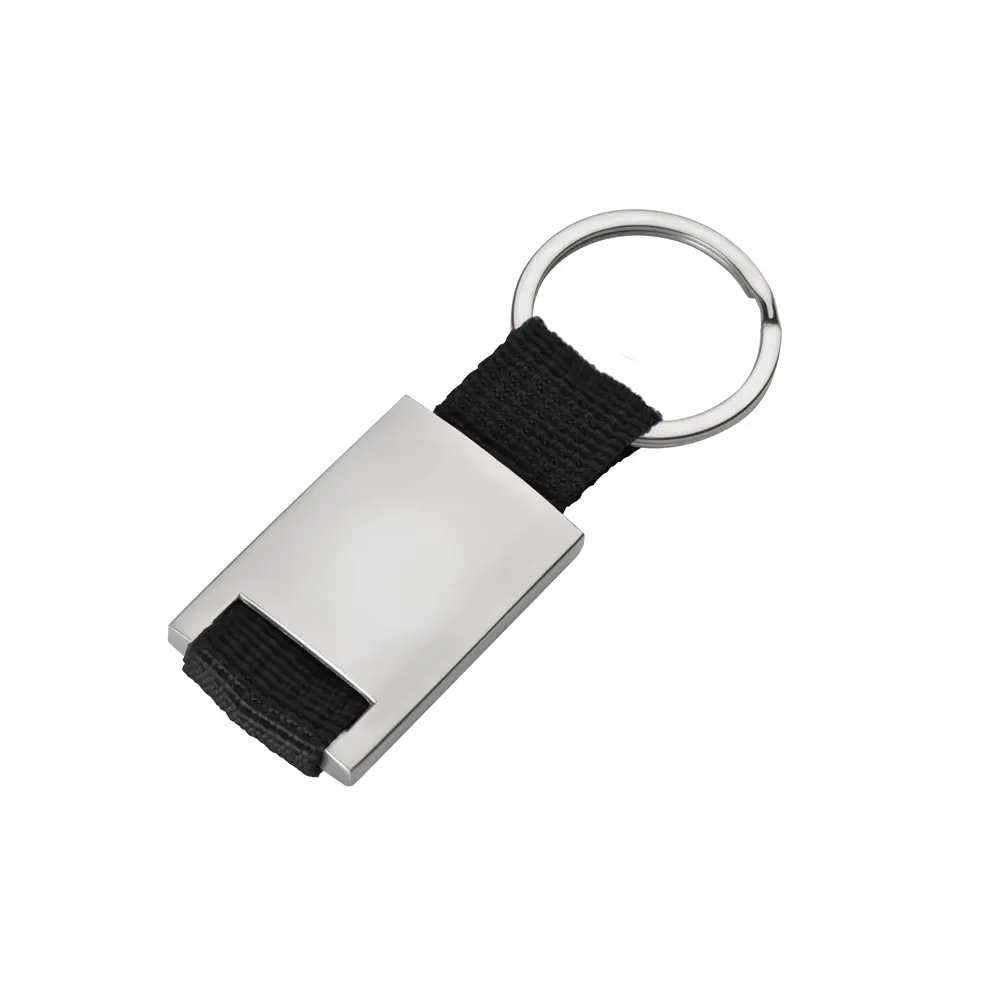 [14570017031] Chaveiro de Metal Retangular  (Preto 14, 1)