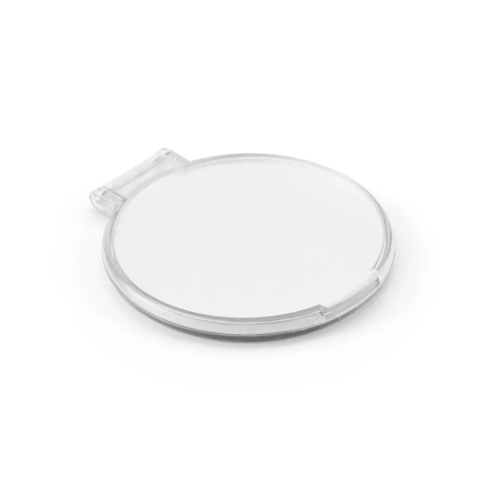 [05600011011]  Espelho de maquiagem com formato redondo (Branco 05, 1)