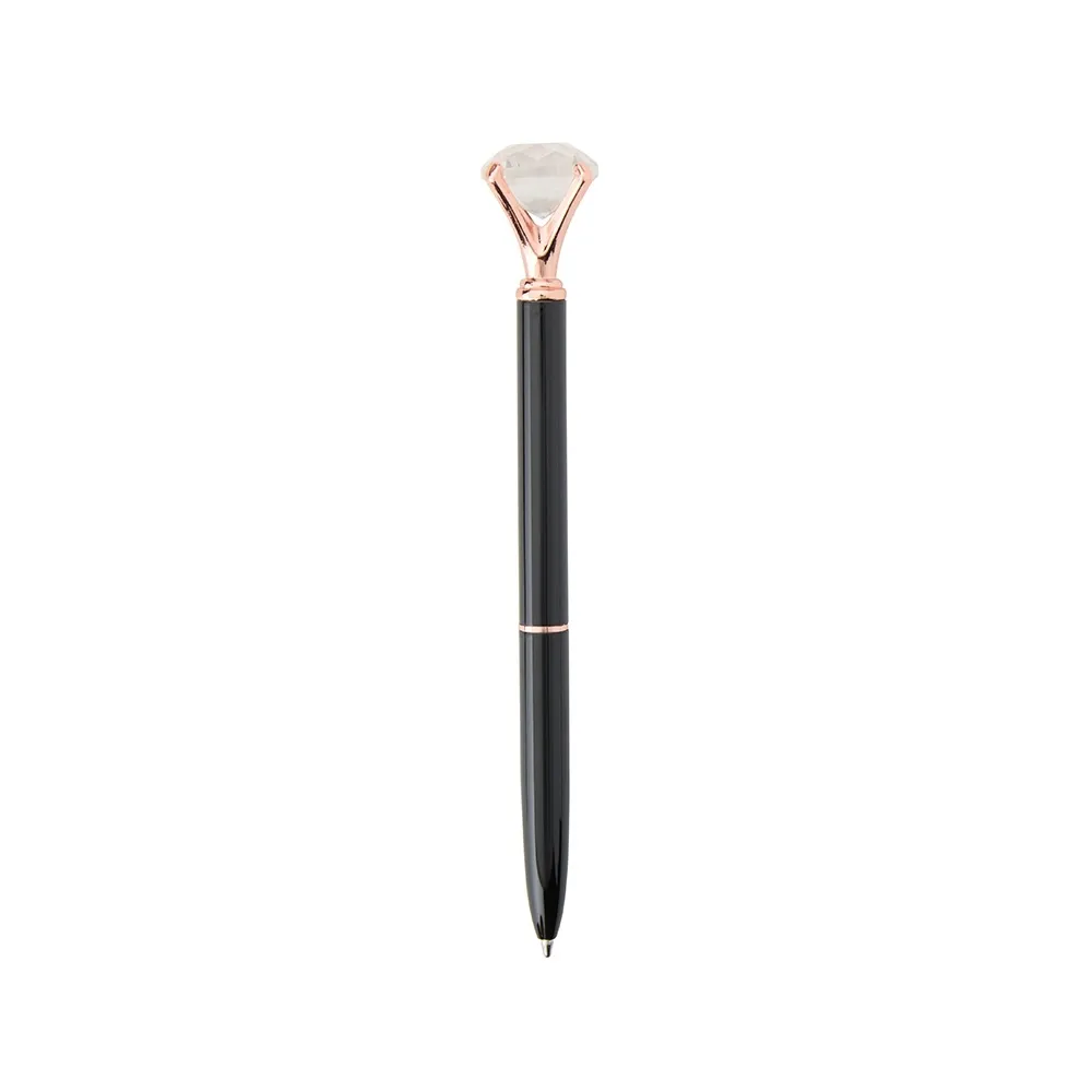 Caneta Metal Diamante 