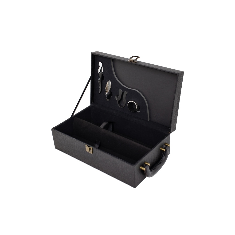 [14020005031] Kit Vinho 4 Peças C/ Plaquinha  (1)