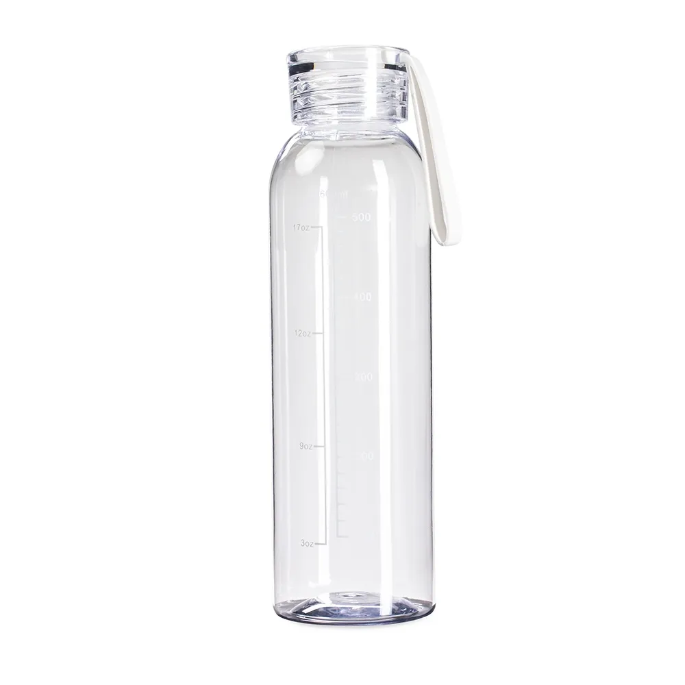[05590017021] Garrafa Plástica 610Ml  (Branco 05, 02 - Silk Cilíndrico, 1)