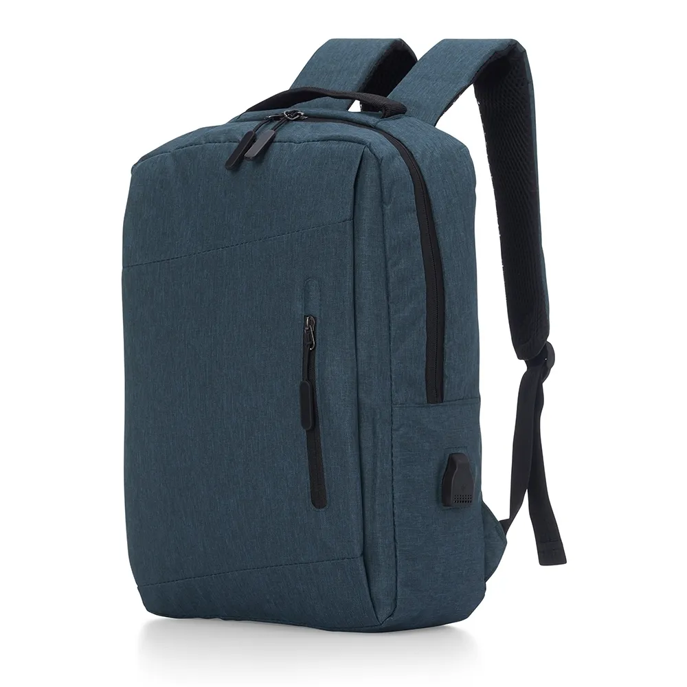 Mochila De Nylon Usb 17L 
