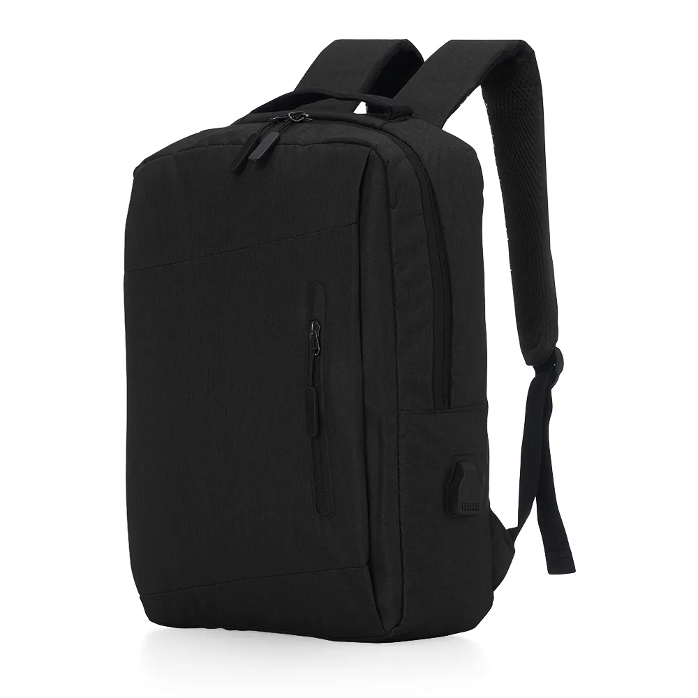 Mochila De Nylon Usb 17L 