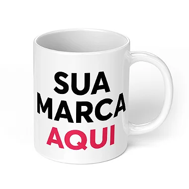 Caneca Reta Resinada 325ml 