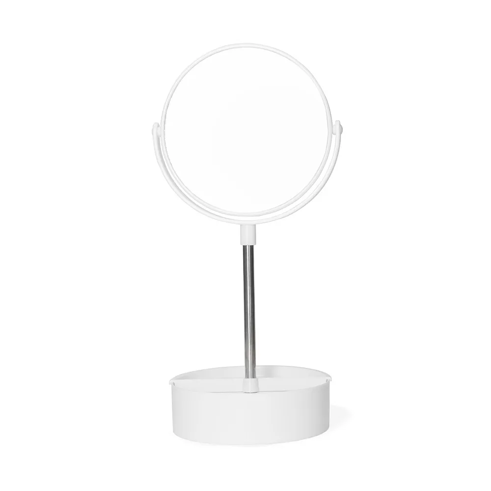 [05310009401] Espelho De Mesa Plástico (Branco 05, 40 - Transfer Têxtil, 1)