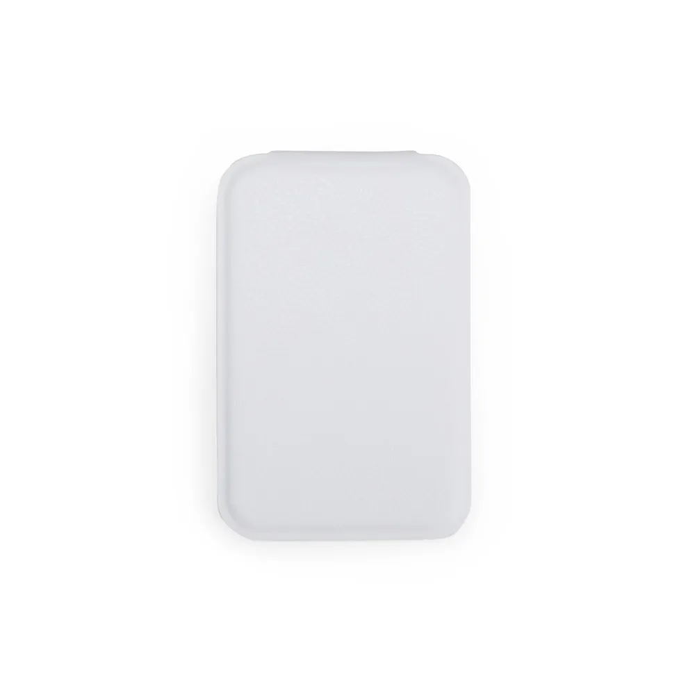 [05310015011] Espelho Couro de Bolso  (Branco 05, 1)