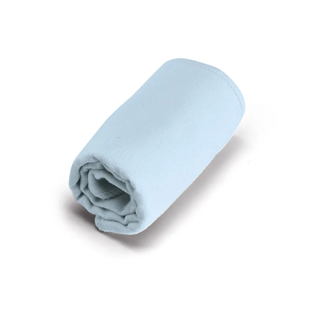 [03270003005] Toalha para Esporte em Microfibra (Azul Claro 03, 02 - Silk Plano, 40 - Transfer Têxtil)