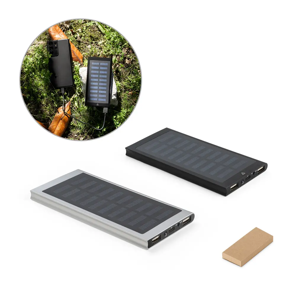 [49520003031] Bateria portátil em alumínio 8 000mAh (Cromado 49, 1)