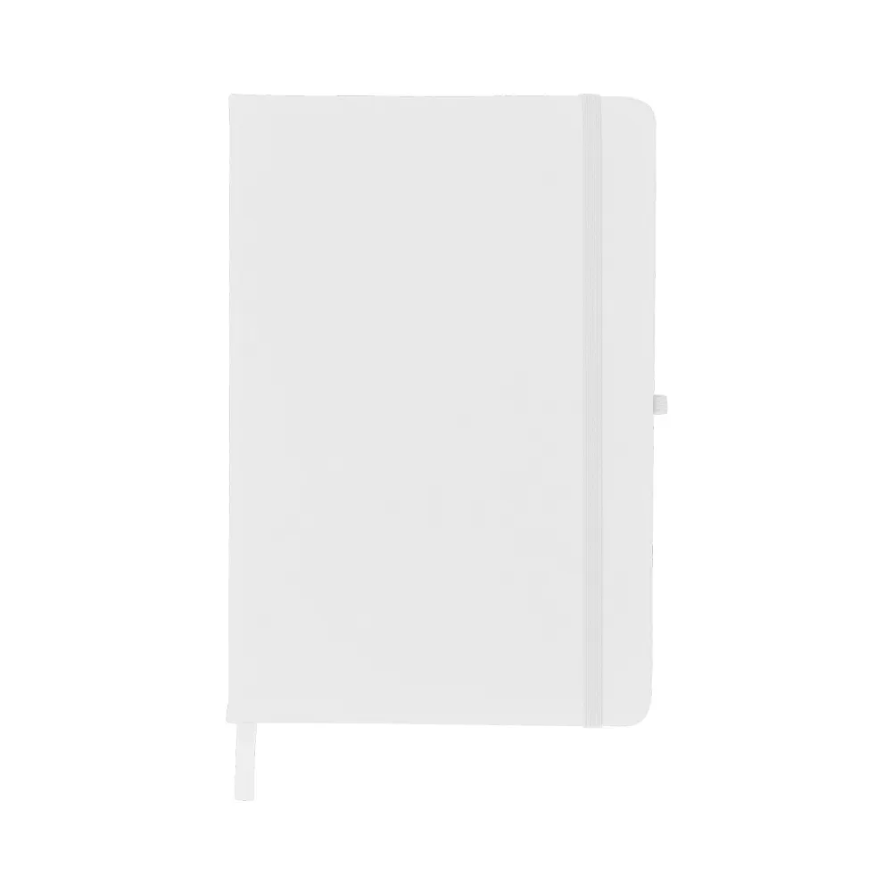 Caderneta Emborrachada Com Porta Caneta (Branco 05, 19 - Impressão Digital D, 1)
