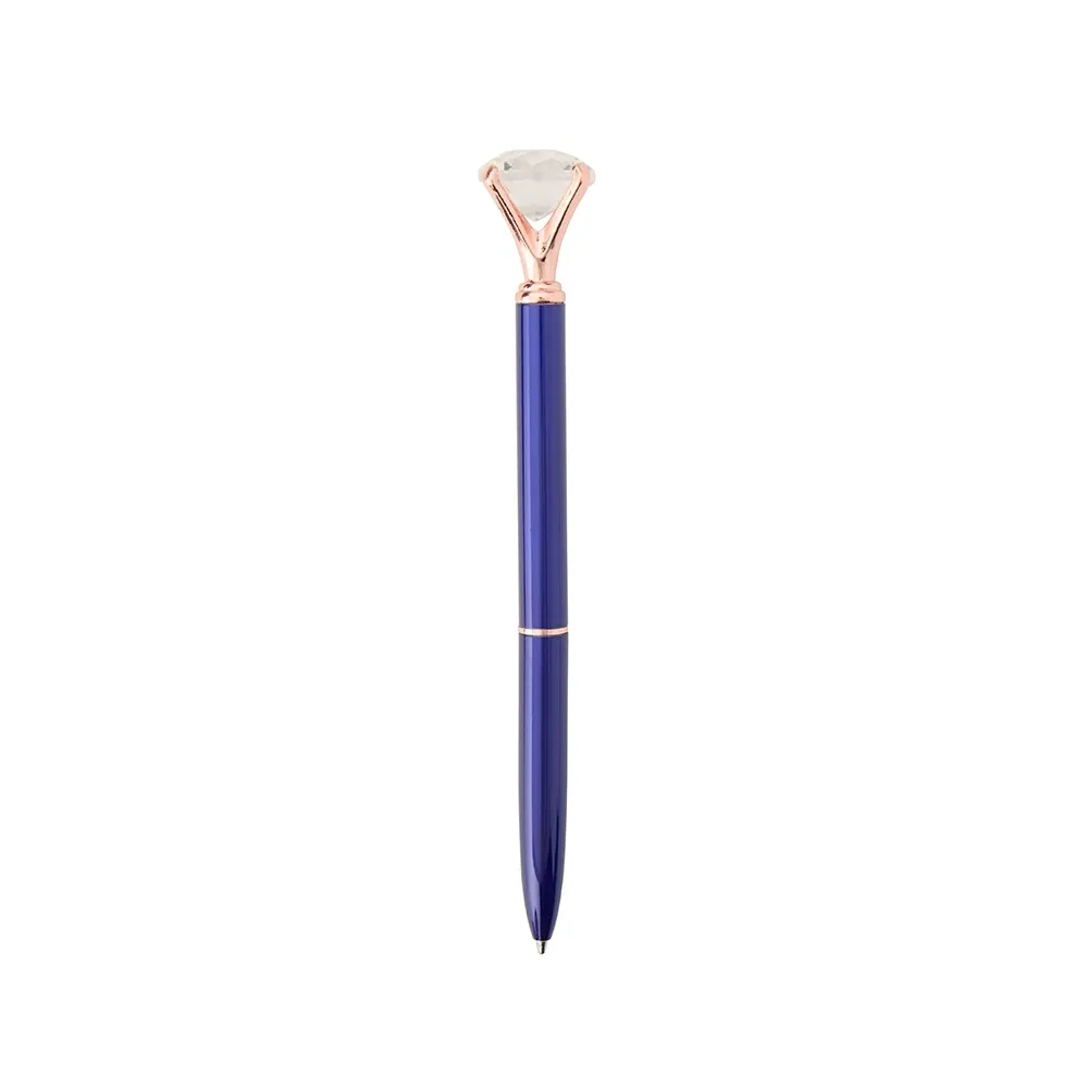 Caneta Metal Diamante 
