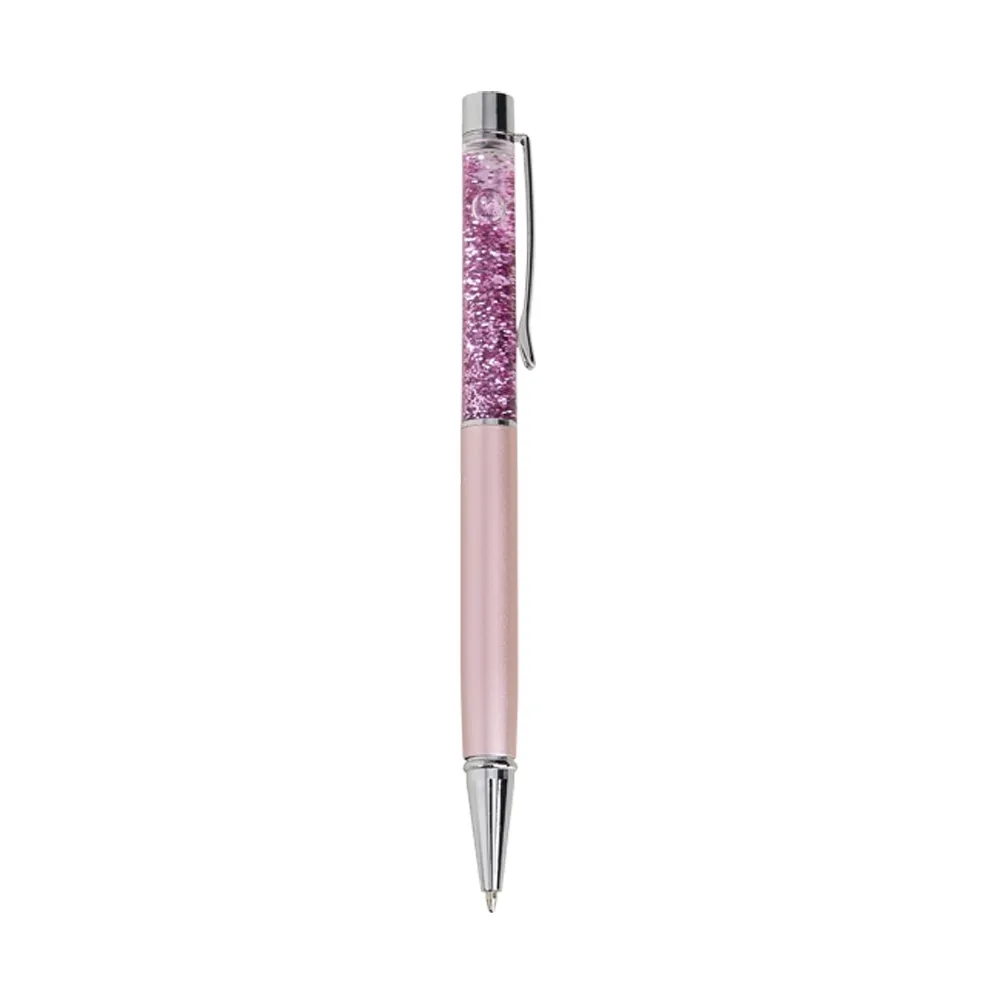 Caneta Metal Glitter 