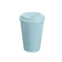Copo Fibra De Arroz C/ Tampa 400Ml 