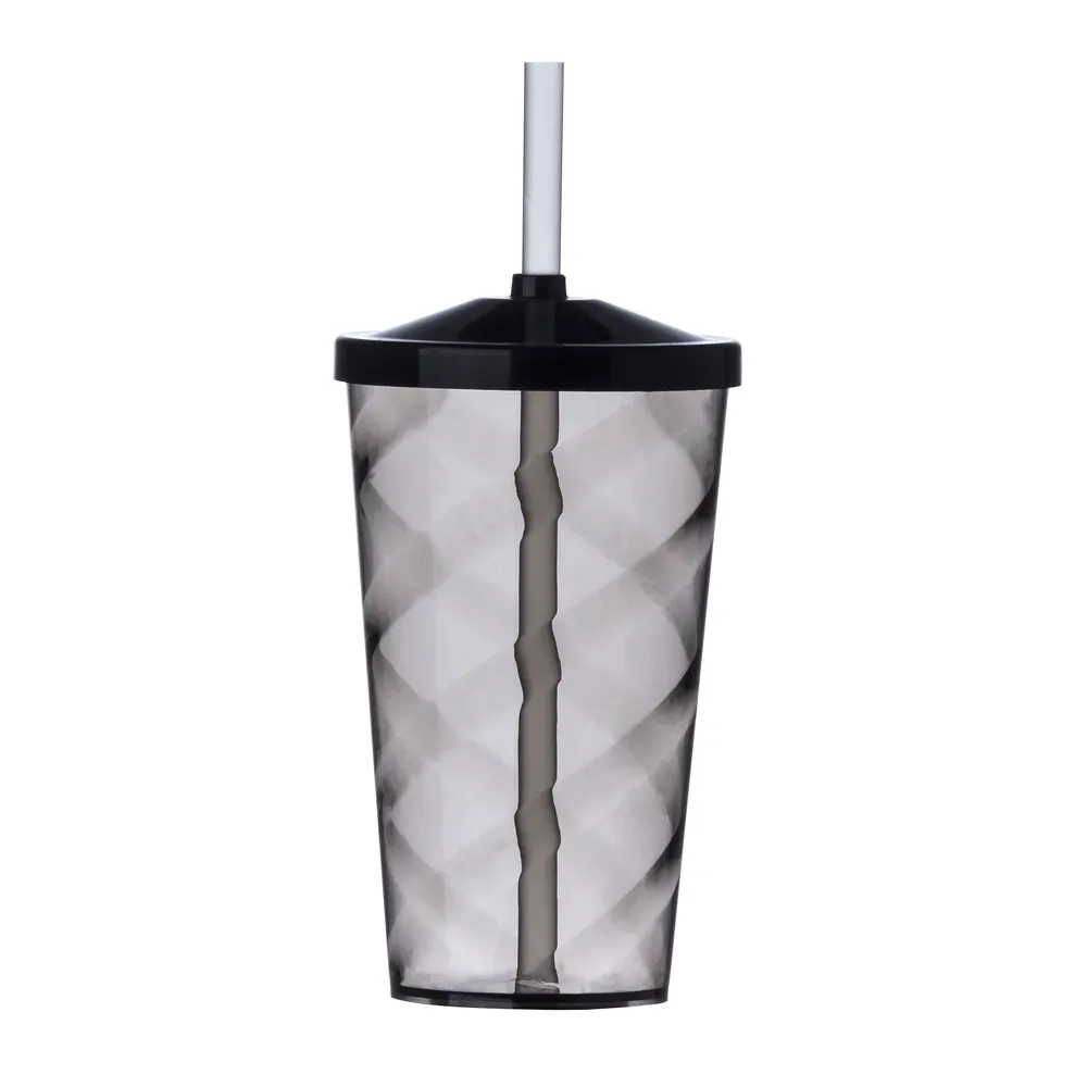 [08060005021] Copo PS 550ml  (Fumê 08, 02 - Silk Cilíndrico, 1)