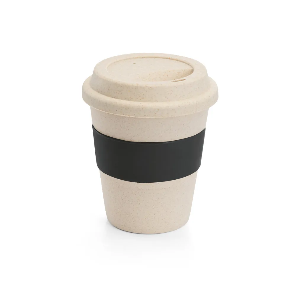 Copo de viagem em fibra de bambu 380ml