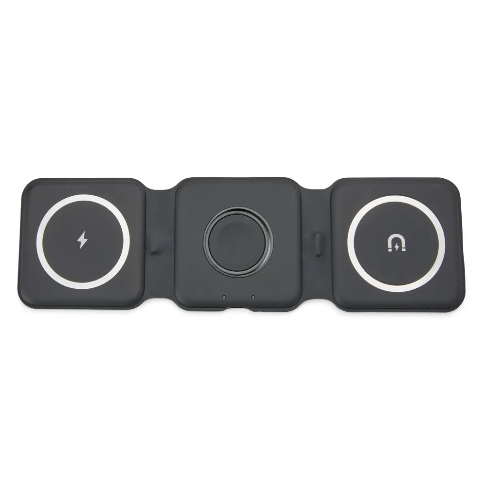 Carregador Sem Fio Magnético Triplo Para Apple 