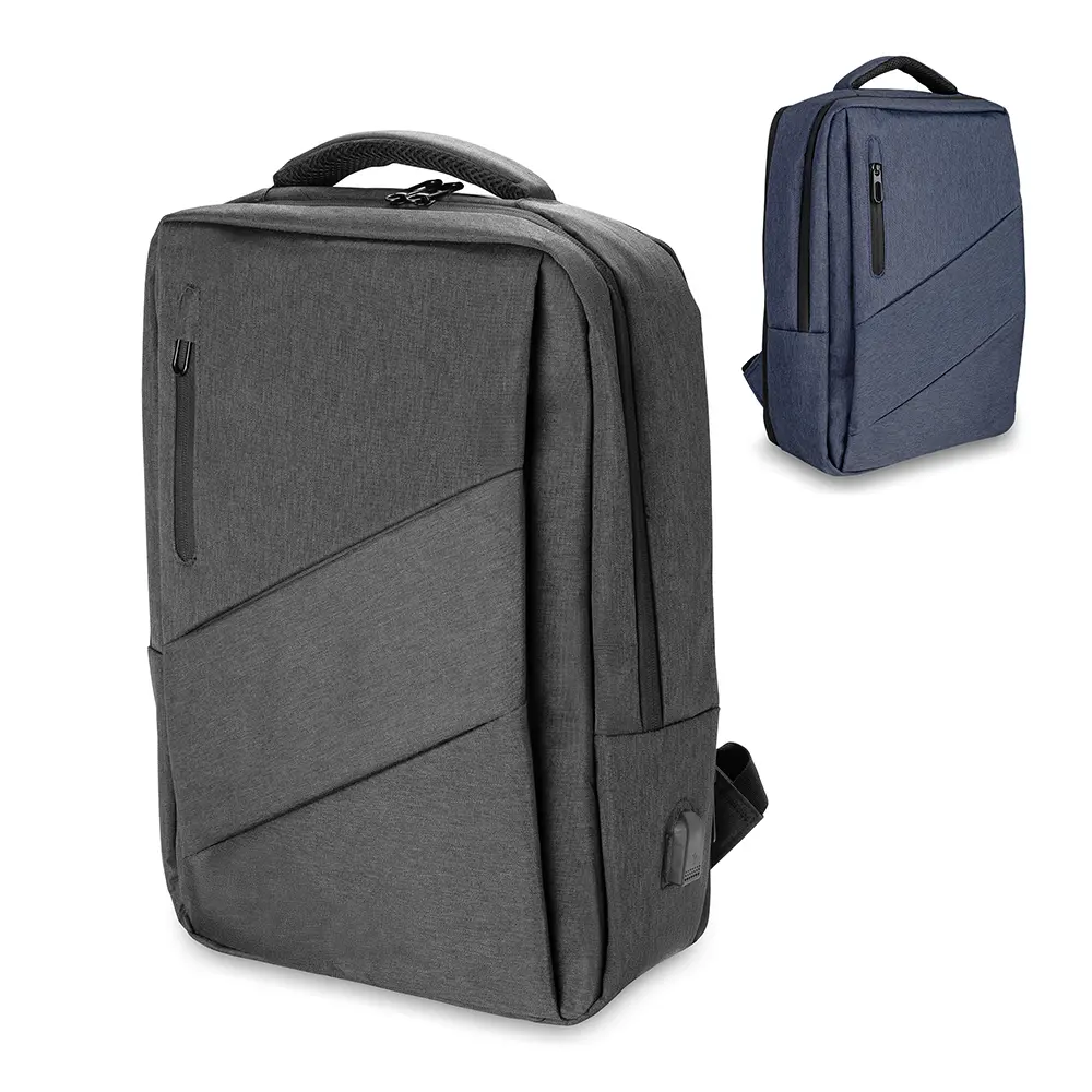 [74430083021] Mochila para Notebook c/ Expansor  (Grafite 74, 02 - Silk Plano, 1)