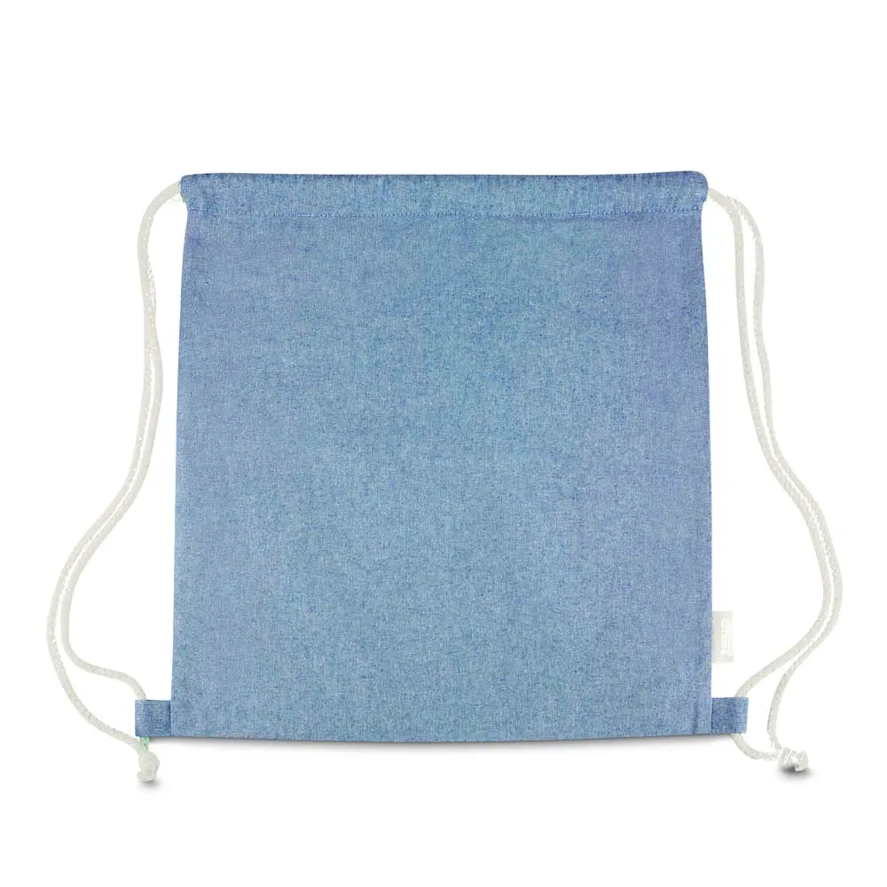 Sacola/Mochila em algodão mescla reciclado