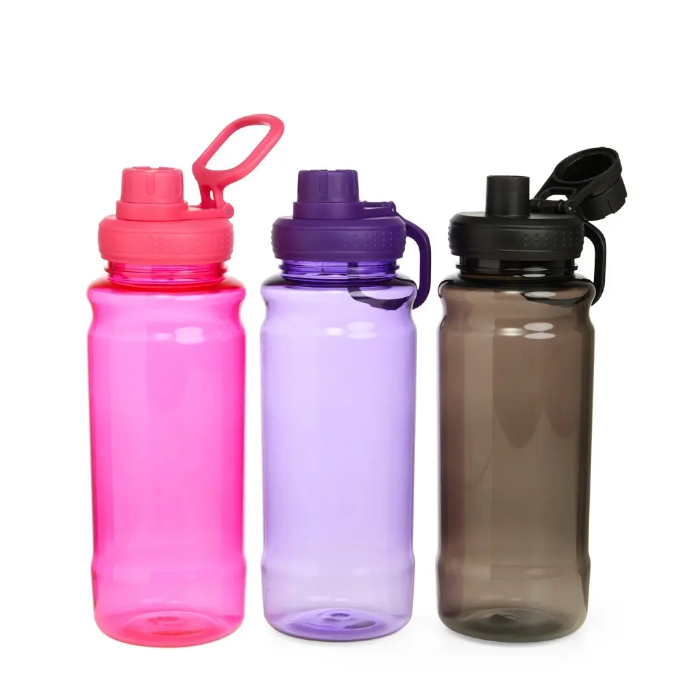 [14590048021] Garrafa Plástica 800ml (Preto 14)