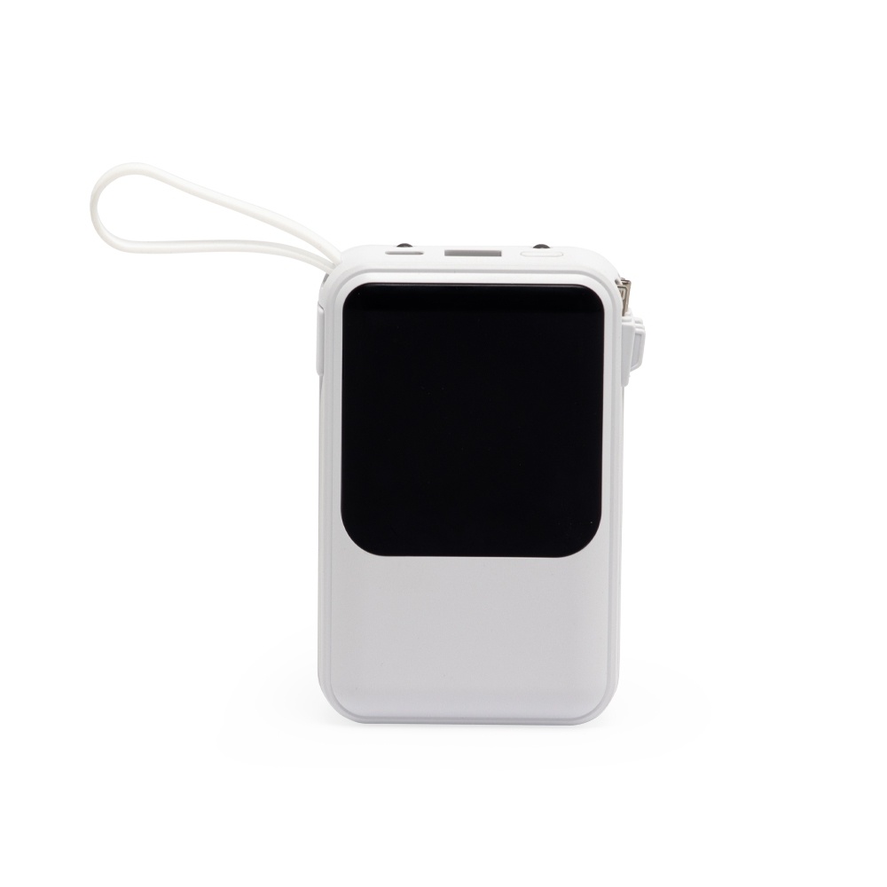 [05520010191] Power Bank 10.000mAh com Lanterna (Branco 05, 1)