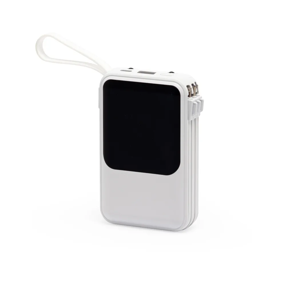 [05520010191] Power Bank 10.000mAh com Lanterna (Branco 05, 1)