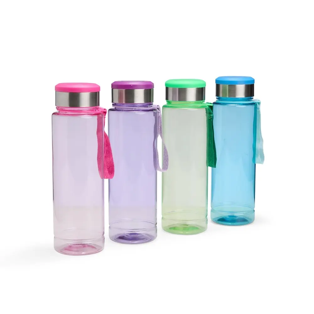 [15590047021] Garrafa Plástica 950Ml Porta-Comprimido  (Rosa 15, 1)