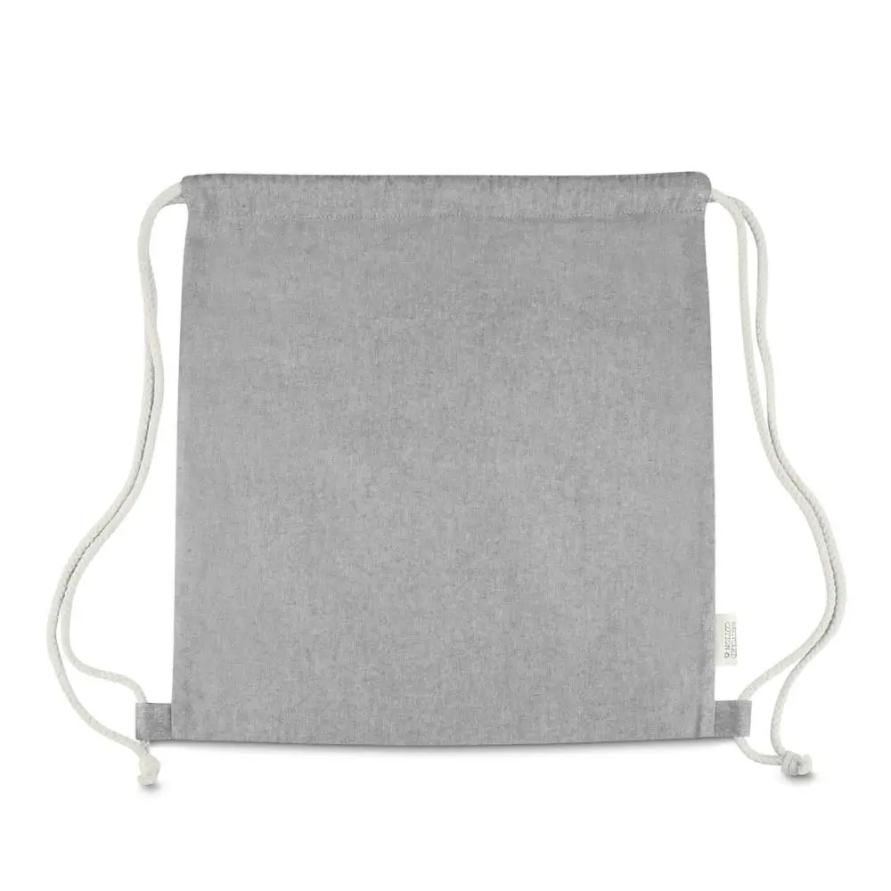 Sacola/Mochila em algodão mescla reciclado