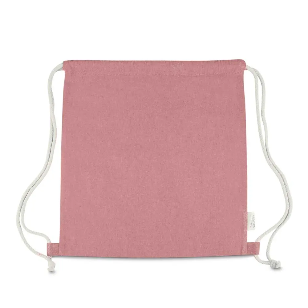Sacola/Mochila em algodão mescla reciclado