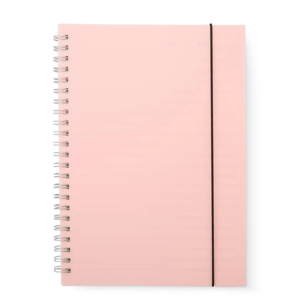 Caderno A5 Plástico