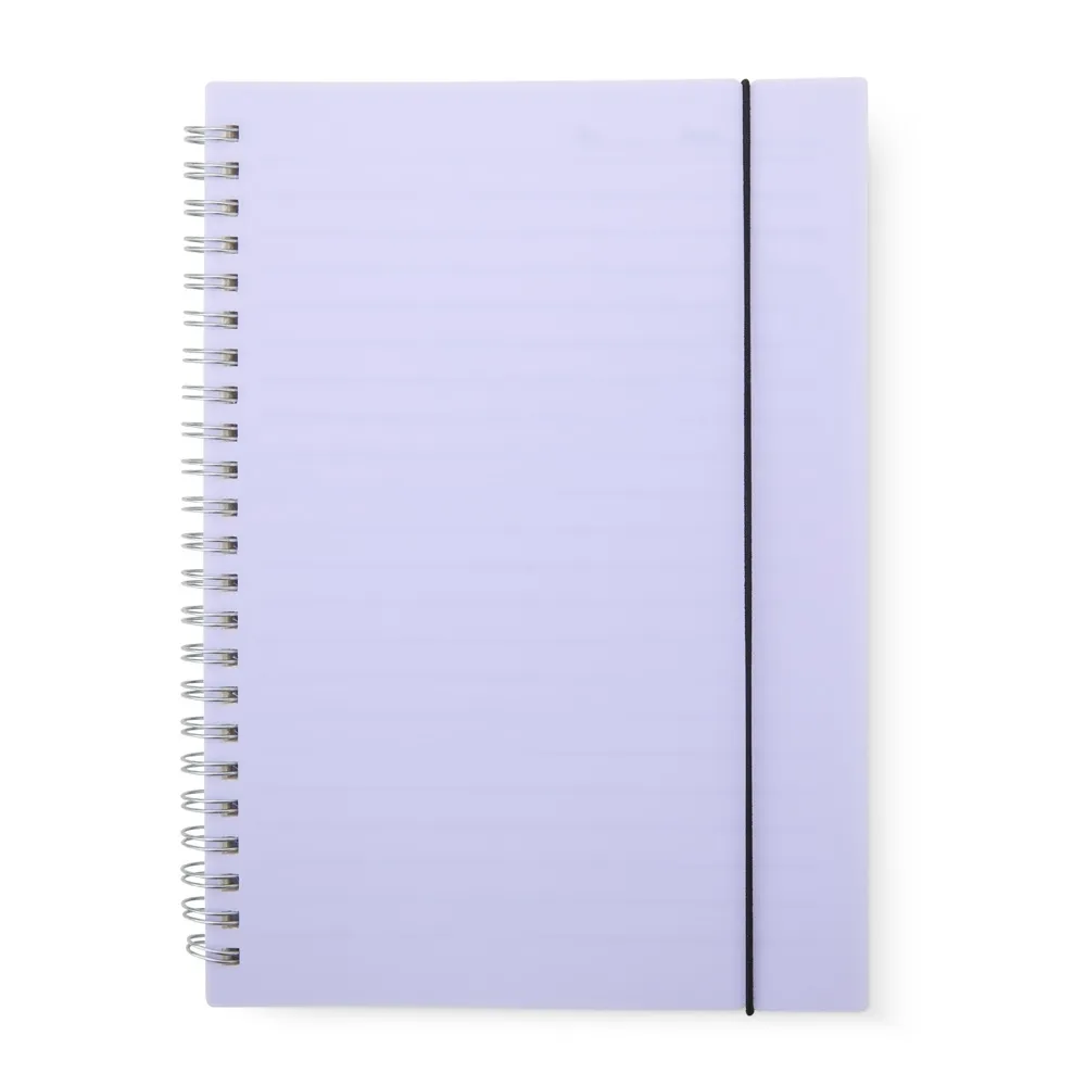 Caderno A5 Plástico
