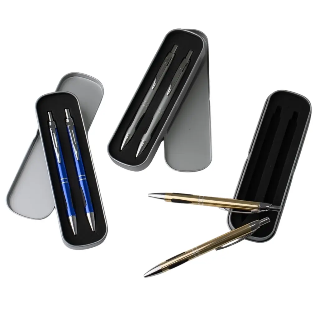 [43120008031] Conjunto Caneta e Lapiseira Metal (Champanhe 43, 1)