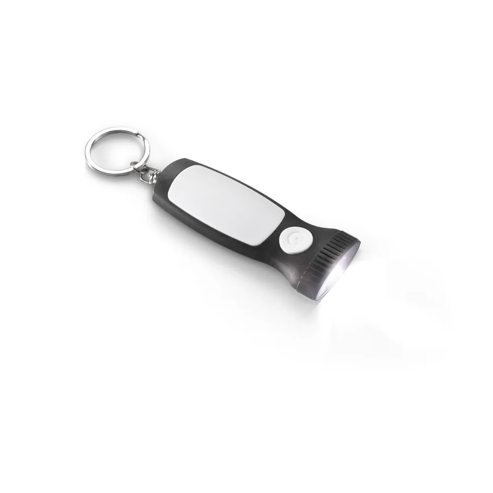 [14550005011] Chaveiro com ABS com luz LED  (Preto 14, 1)