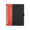 Caderno Fichário de Couro Sintético