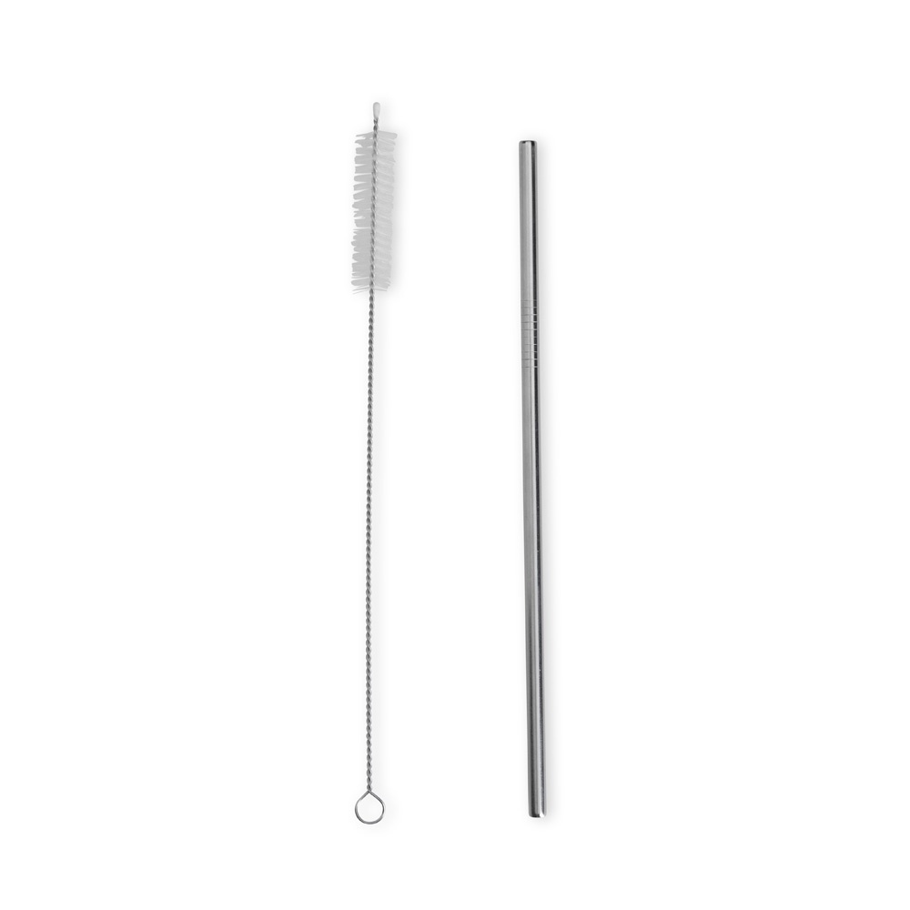[33380007121] Kit Canudo Inox com Escova de Limpeza (1)