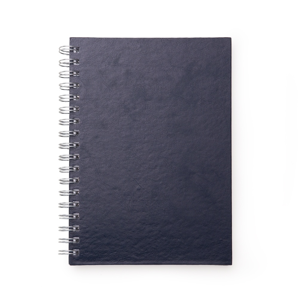 [04160071021] Caderno de Couro Sintético (Azul Escuro 04, 1)