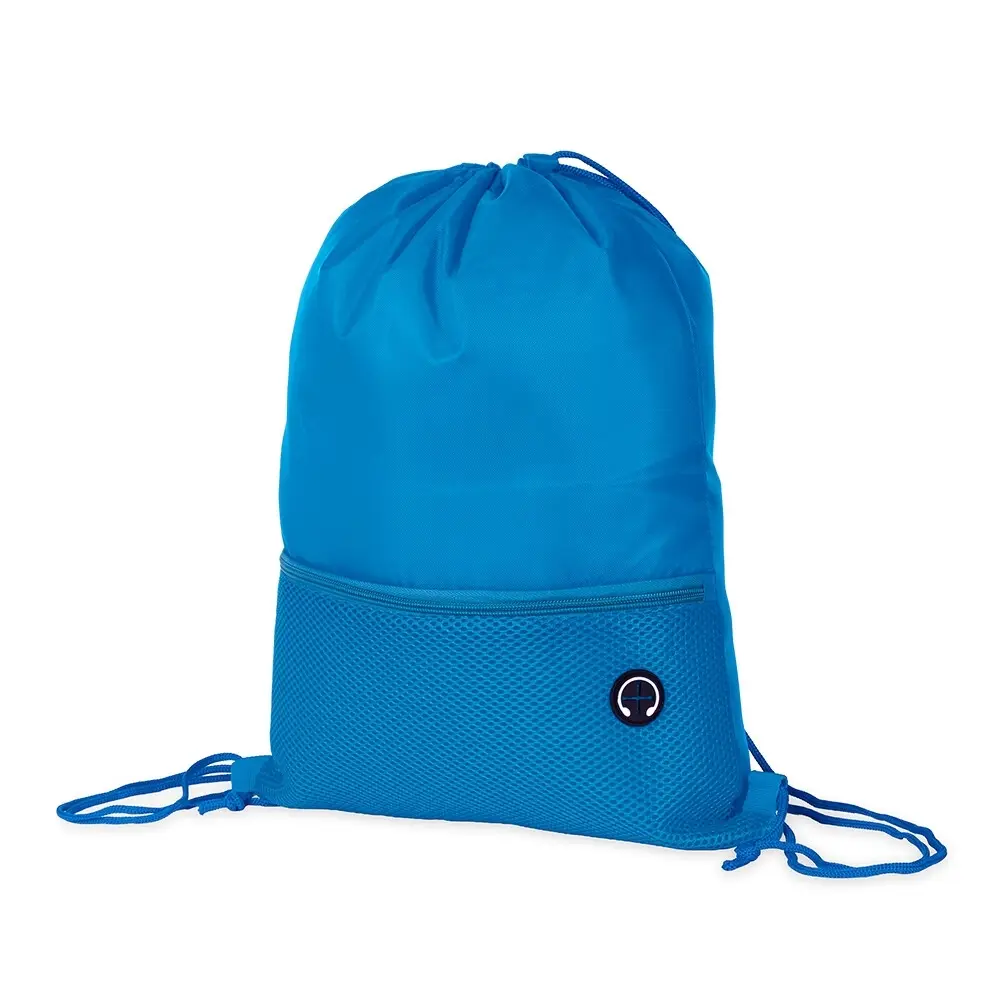 [03460012021] Mochila Saco Poliéster  (Azul Claro 03, 1)